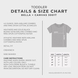 Seneca East Tigers Floral Script Dark Grey Heather Toddler Unisex T-Shirt