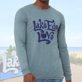 Lake Erie Love - Shores and Islands Ohio - Unisex Long Sleeve Tee