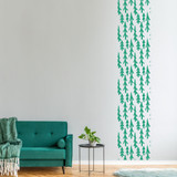 Brush Tree Pattern Wall Decal
