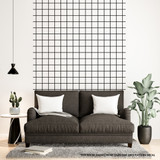Grid Pattern Wall Decal