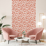 Leopard Print Pattern Wall Decal