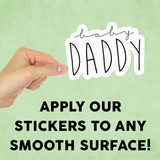 Baby Daddy Mini Sticker