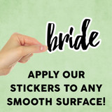 Bride Mini Sticker