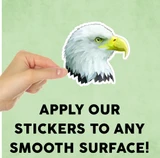 Eagle Head Mini Sticker