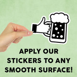 Like Beer Mini Sticker