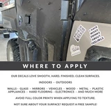 Pink Butterfly Mini Sticker