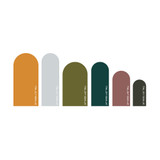 Printed Arch Wall Decal- Peel - Stick - Remove - Replace