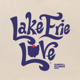 Lake Erie Love - Shores and Islands Ohio - Jumbo Twill Tote