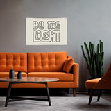 Be The Light Canvas Banner