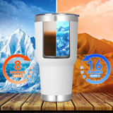 Custom Engraved Father's Day 30 oz Stainless Steel Tumbler Personalized Drinkware with Bulk Discounts