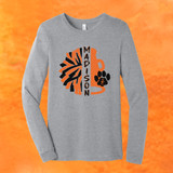 Seneca East Cheer Athletic Heather Basic Adult Unisex Long Sleeve Shirt