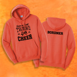 Seneca East Cheer Orange Unisex Hooded Sweatshirt