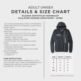 NWO Rampage Adult Unisex Gildan® Softstyle® Midweight Pullover Hooded Sweatshirt - Stone Blue