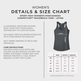 NWO Rampage Sport-Tek® Women's PosiCharge® Competitor™ Racerback Tank - Neon Pink