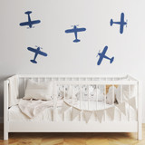 Airplanes Wall Decal Set