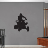 Four Wheeler Wall Decals 22" wide x 27" tall Sample Image