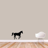 Horse Silhouette Wall Decals 24" wide x 18" tall Sample Image