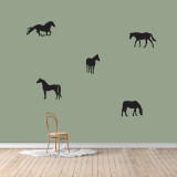 Horses Wall Decal Set Sample Image