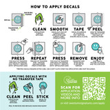 Male Runners Set Wall Decals