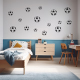 Soccer Ball Set Wall Decals