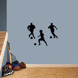 Soccer Players Set Wall Decals Small Sample Image