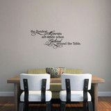 The Fondest Memories Wall Decals 30" wide x 11" tall Sample Image