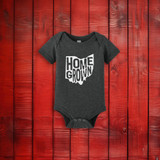 Homegrown Ohio Dark Grey Heather Infant Bodysuit