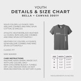 Seneca East Tiger Eyes Athletic Heather Youth Unisex T-Shirt