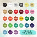 Custom Logo Artwork Basic Unisex T-Shirt - Infant / Toddler / Youth / Adult - Bulk Pricing