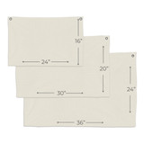 American Flag Canvas Banner