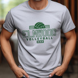 Custom Volleyball Dad Basic Unisex T-Shirt
