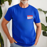 Custom Hello My Name Is Name Tag Basic Unisex T-Shirt