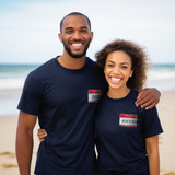 Custom Hello My Name Is Name Tag Basic Unisex T-Shirt