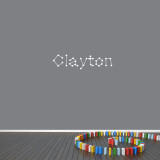 Custom Connect The Dot Name Wall Decal 36" wide x 9" tall Sample Image