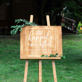 Custom Happily Ever After Wall Decal Sample Image