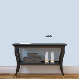 Cards Wall Decal  6" wide x 2" tall Sample Image