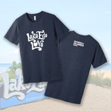Lake Erie Love - Shores and Islands Ohio - Heather Midnight Navy Basic Unisex Adult T-Shirt