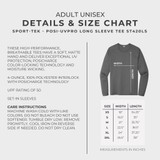 Lake Erie Love - Shores and Islands Ohio - True Royal Basic Unisex Long Sleeve UV Protection Fishing Shirt