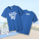 Lake Erie Love - Shores and Islands Ohio - Heather True Royal Basic Unisex Adult T-Shirt