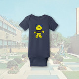 Tiffin Columbian Teddy Tornado Navy Infant Bodysuit