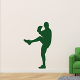 Baseball Pitcher Wall Decal
