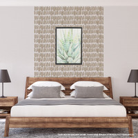 Brush Strokes Pattern Wall Decal