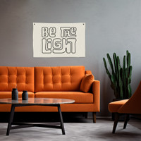 Be The Light Canvas Banner