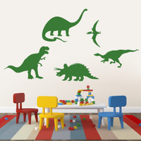 Dinosaurs Wall Decals Small Sample Image