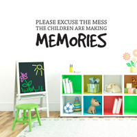 Children Making Memories Wall Decals 48" wide x 18" tall Sample Image Children Making Memories Wall Decals 48" wide x 18" tall Sample Image