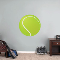 Tennis Ball Printed Wall Decals 24" wide x 24" tall Sample Image Tennis Ball Printed Wall Decals 24" wide x 24" tall Sample Image