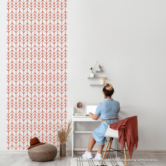 Arrow Pattern Wall Decal