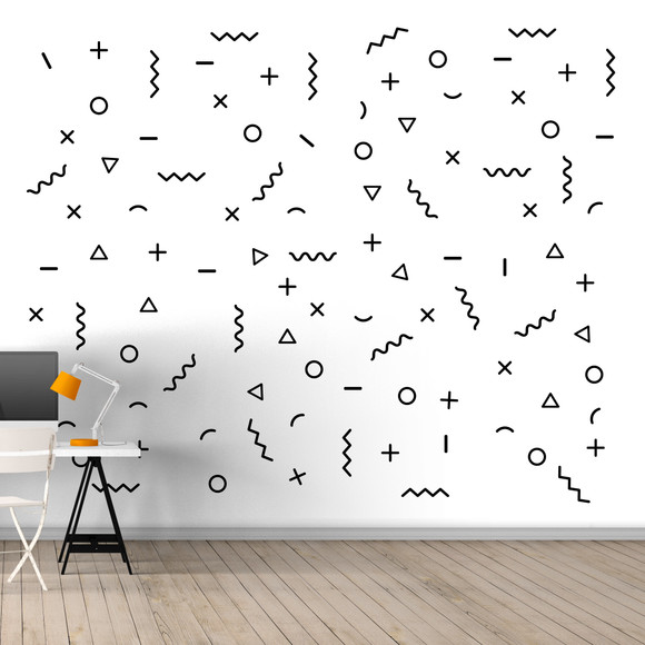 Cool Shapes Decal Set