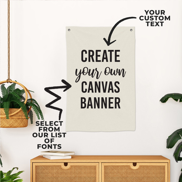Create Your Own Canvas Banner