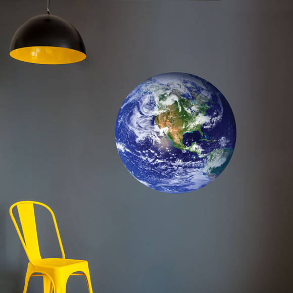 Earth Printed Wall Decal